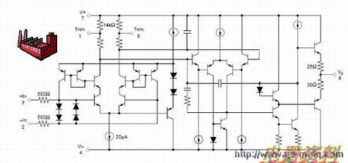 ͼ1������˫�����伫����������Ŵ��������˽ṹ��
