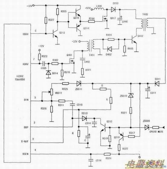 ����S596E�Ͳ��Զ��ε�Դ��·