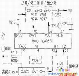 TDA93××ϵгоƬʵͼƵ·