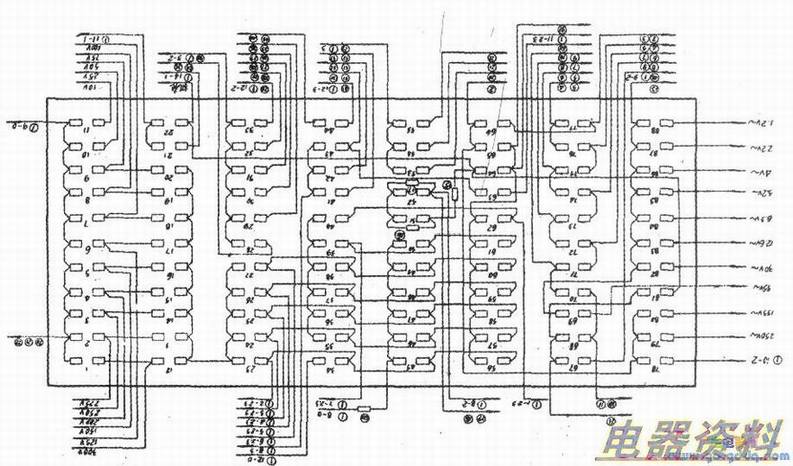 GS-5A电子管测试仪的中枢机构