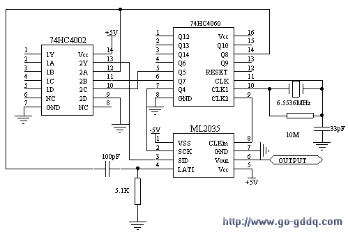 基于ML2035的简易正弦信号发生器设计