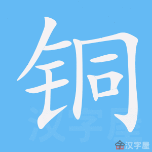 ��ͭ���ı�˳����д�ֶ�����ʾ