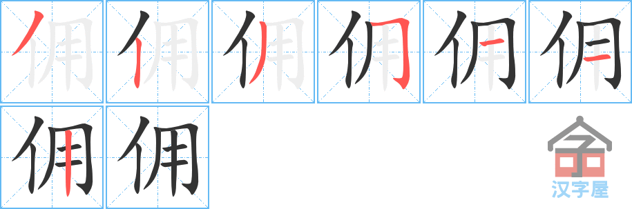 ��Ӷ���ı�˳�ֲ���ʾ��һ��һ��д�֣�