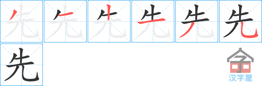 ���ȡ��ı�˳�ֲ���ʾ��һ��һ��д�֣�