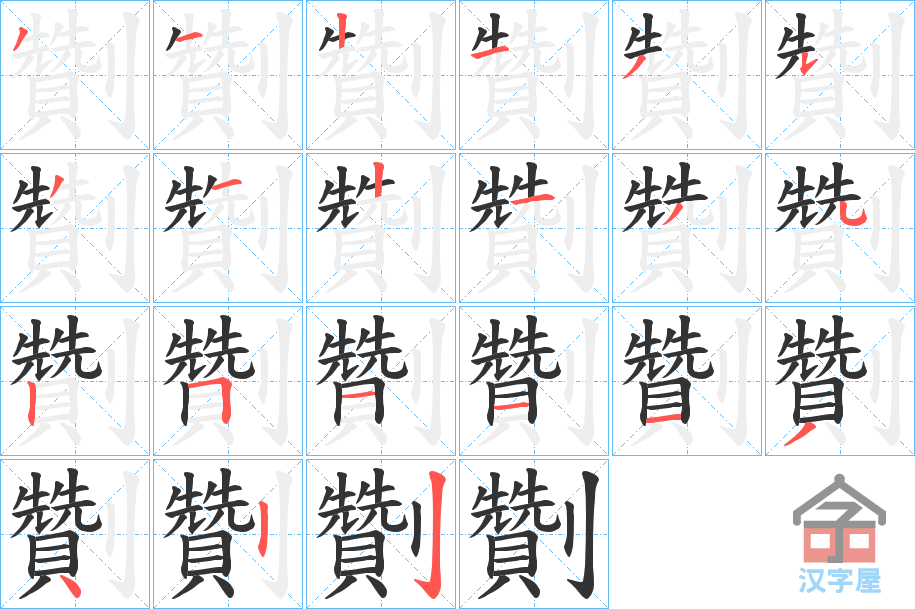 �������ı�˳�ֲ���ʾ��һ��һ��д�֣�