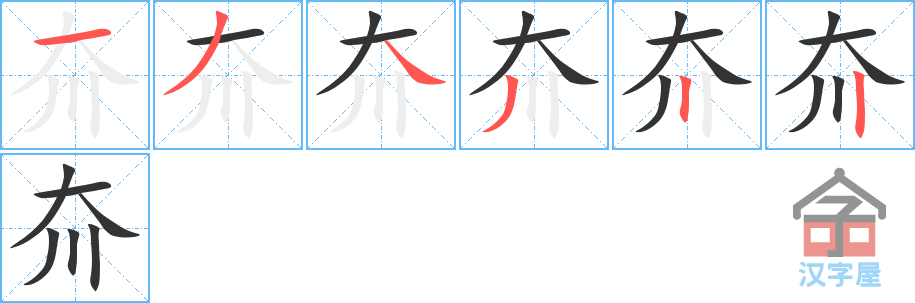 ���š��ı�˳�ֲ���ʾ��һ��һ��д�֣�