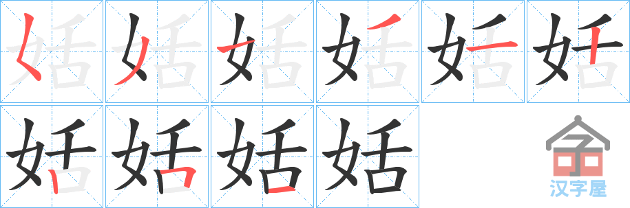 �������ı�˳�ֲ���ʾ��һ��һ��д�֣�