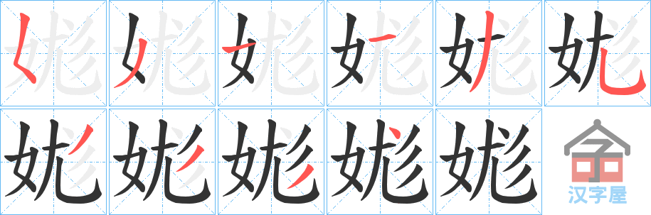 �������ı�˳�ֲ���ʾ��һ��һ��д�֣�