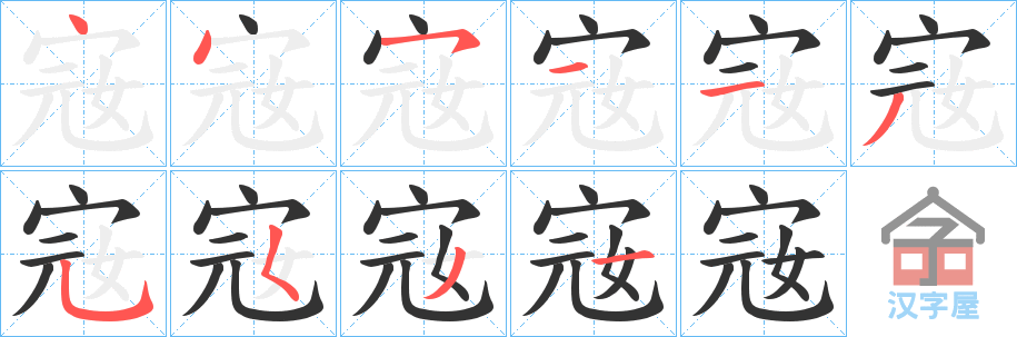 ���t���ı�˳�ֲ���ʾ��һ��һ��д�֣�