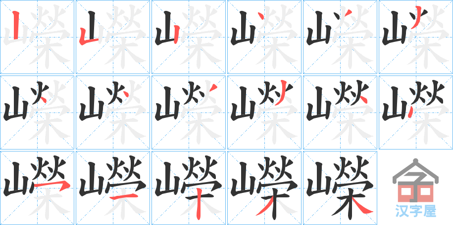 ���V���ı�˳�ֲ���ʾ��һ��һ��д�֣�