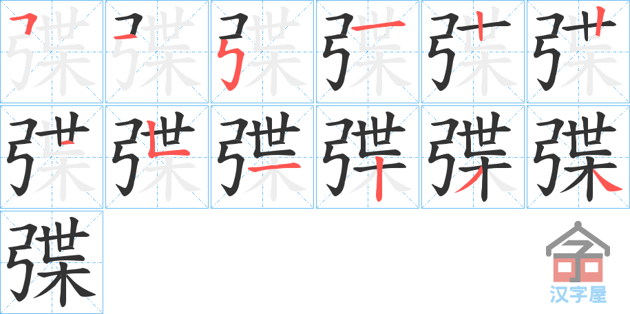 �������ı�˳�ֲ���ʾ��һ��һ��д�֣�