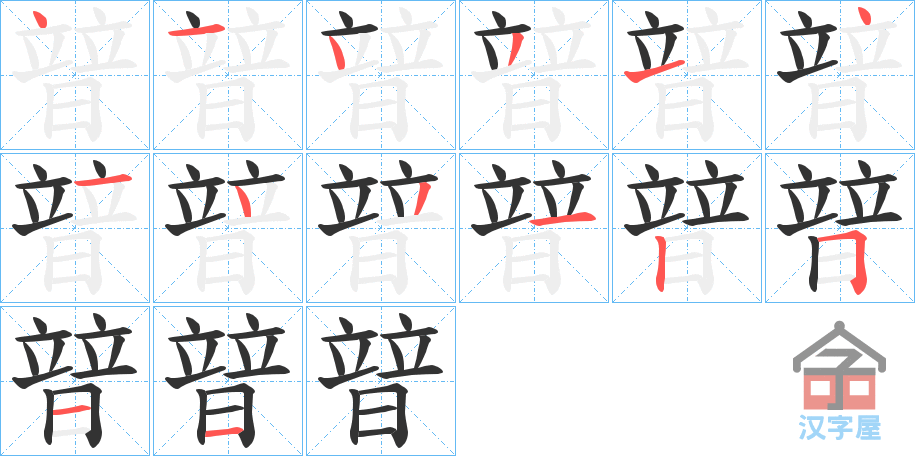 �������ı�˳�ֲ���ʾ��һ��һ��д�֣�