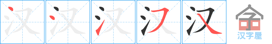 �������ı�˳�ֲ���ʾ��һ��һ��д�֣�