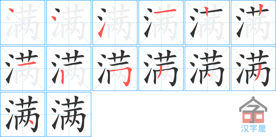 �������ı�˳�ֲ���ʾ��һ��һ��д�֣�