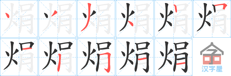 ���]���ı�˳�ֲ���ʾ��һ��һ��д�֣�