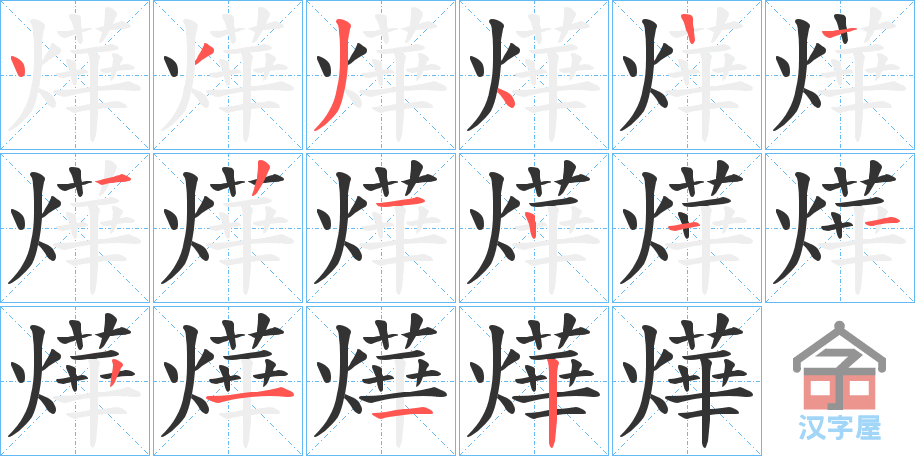 ����ı�˳�ֲ���ʾ��һ��һ��д�֣�