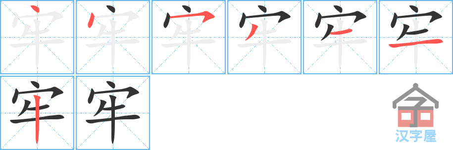 ���Ρ��ı�˳�ֲ���ʾ��һ��һ��д�֣�