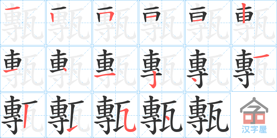 ���U���ı�˳�ֲ���ʾ��һ��һ��д�֣�