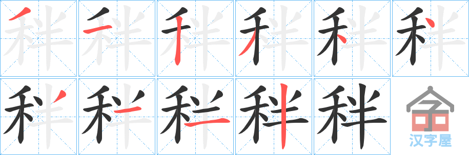 ���t���ı�˳�ֲ���ʾ��һ��һ��д�֣�