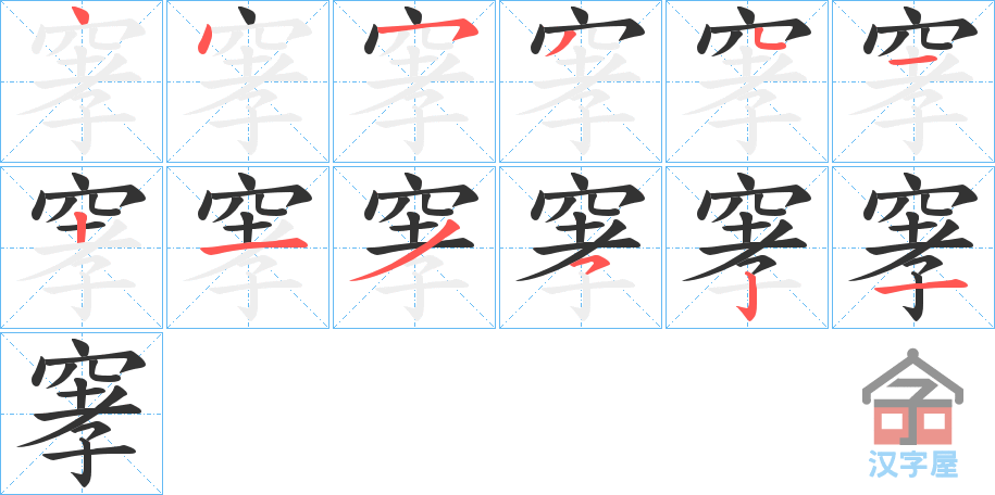 �������ı�˳�ֲ���ʾ��һ��һ��д�֣�