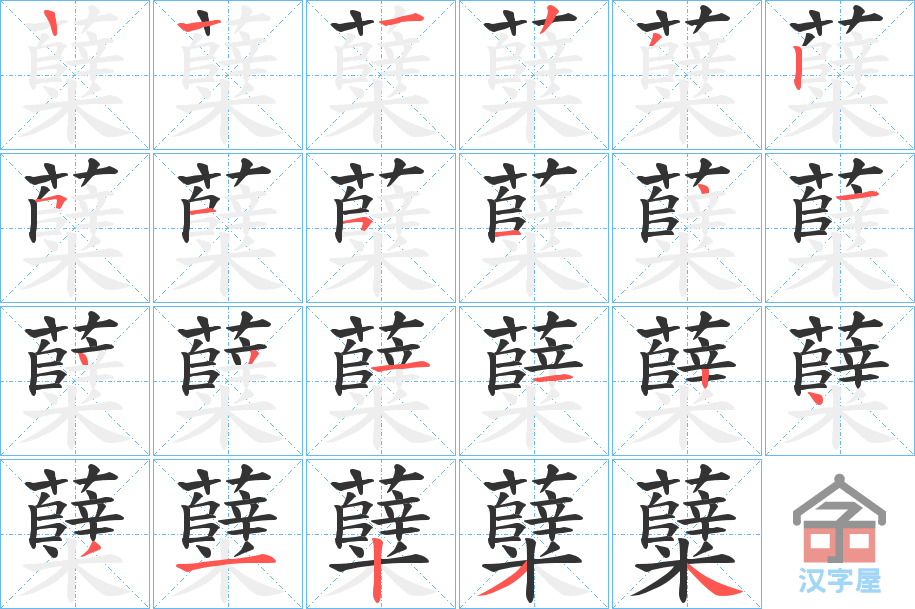 ���f���ı�˳�ֲ���ʾ��һ��һ��д�֣�