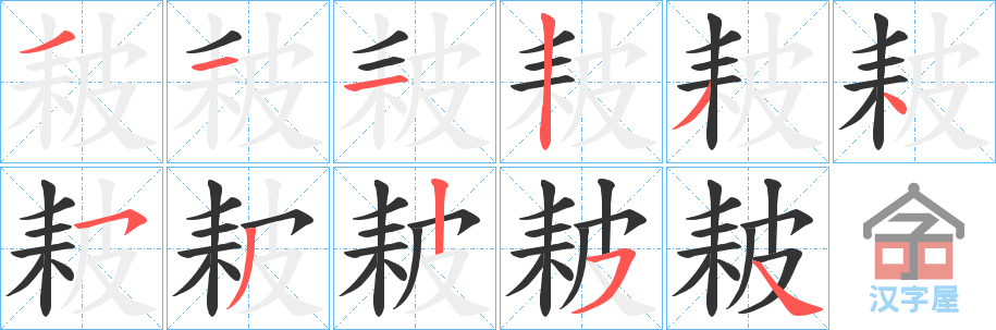 ���\���ı�˳�ֲ���ʾ��һ��һ��д�֣�