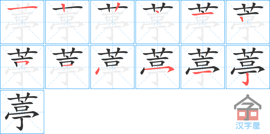 ���㡷�ı�˳�ֲ���ʾ��һ��һ��д�֣�