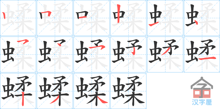 ���j���ı�˳�ֲ���ʾ��һ��һ��д�֣�