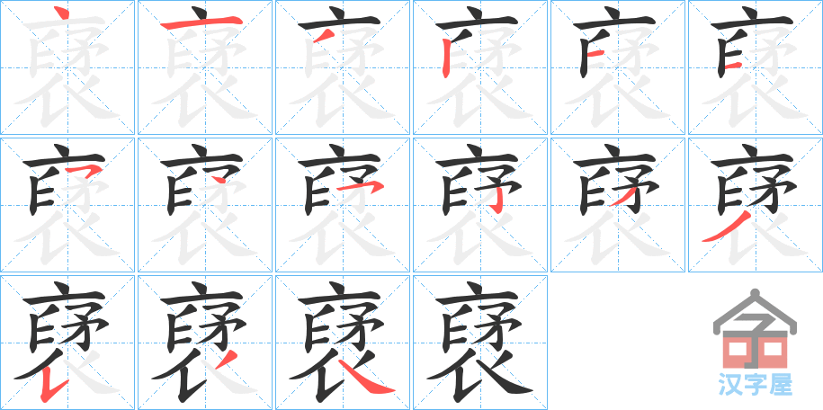 ���f���ı�˳�ֲ���ʾ��һ��һ��д�֣�