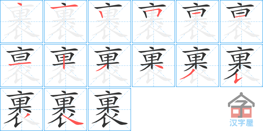 �������ı�˳�ֲ���ʾ��һ��һ��д�֣�