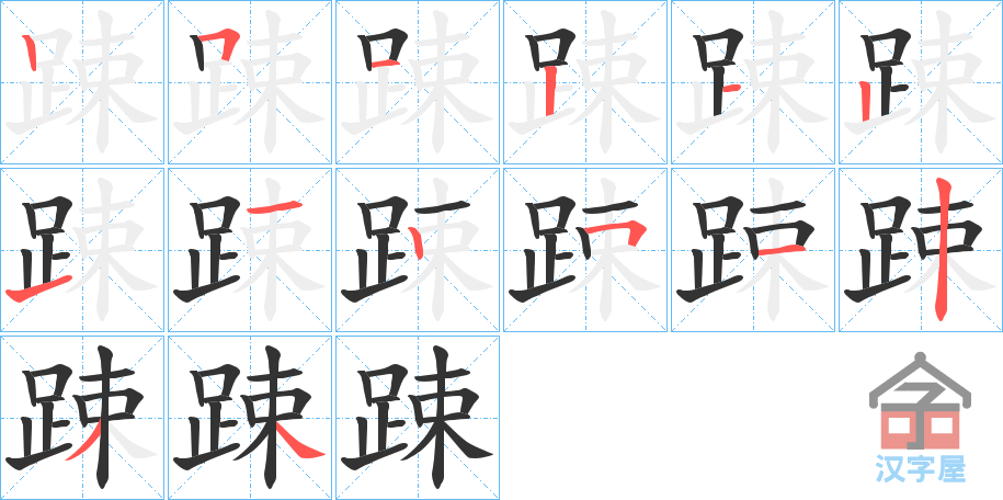 ���\���ı�˳�ֲ���ʾ��һ��һ��д�֣�