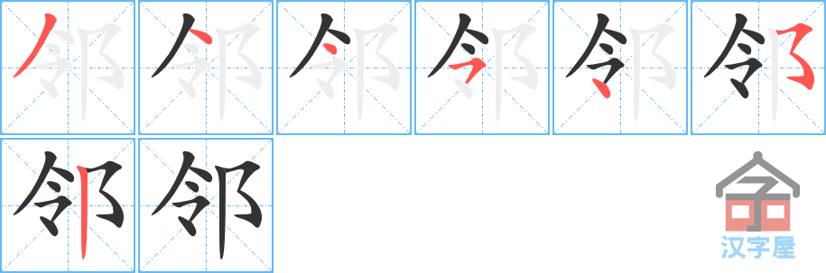 ���ڡ��ı�˳�ֲ���ʾ��һ��һ��д�֣�