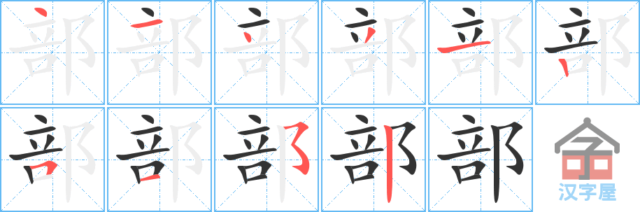 �������ı�˳�ֲ���ʾ��һ��һ��д�֣�