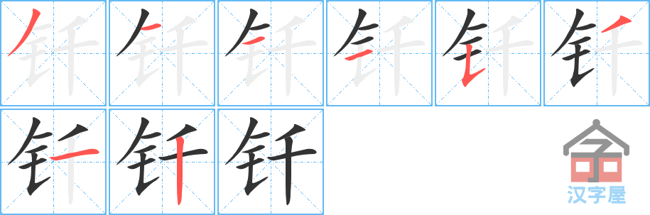 ��ǥ���ı�˳�ֲ���ʾ��һ��һ��д�֣�