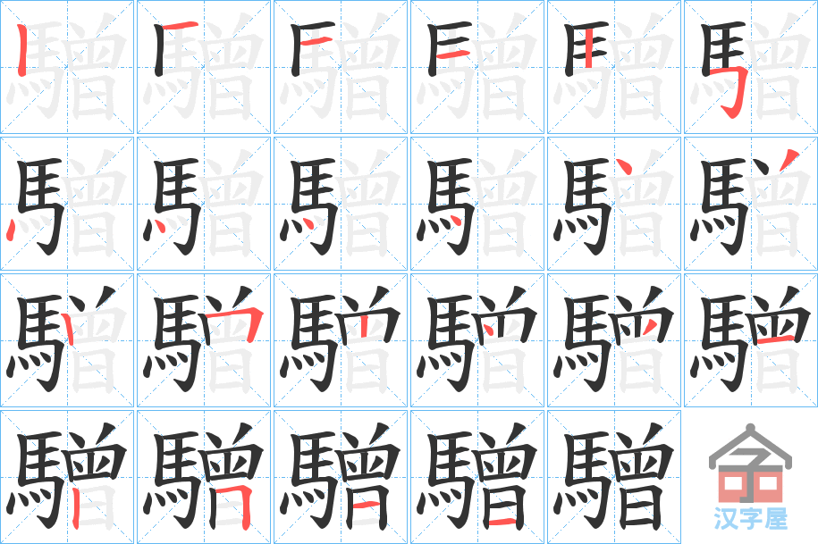 ��򚡷�ı�˳�ֲ���ʾ��һ��һ��д�֣�