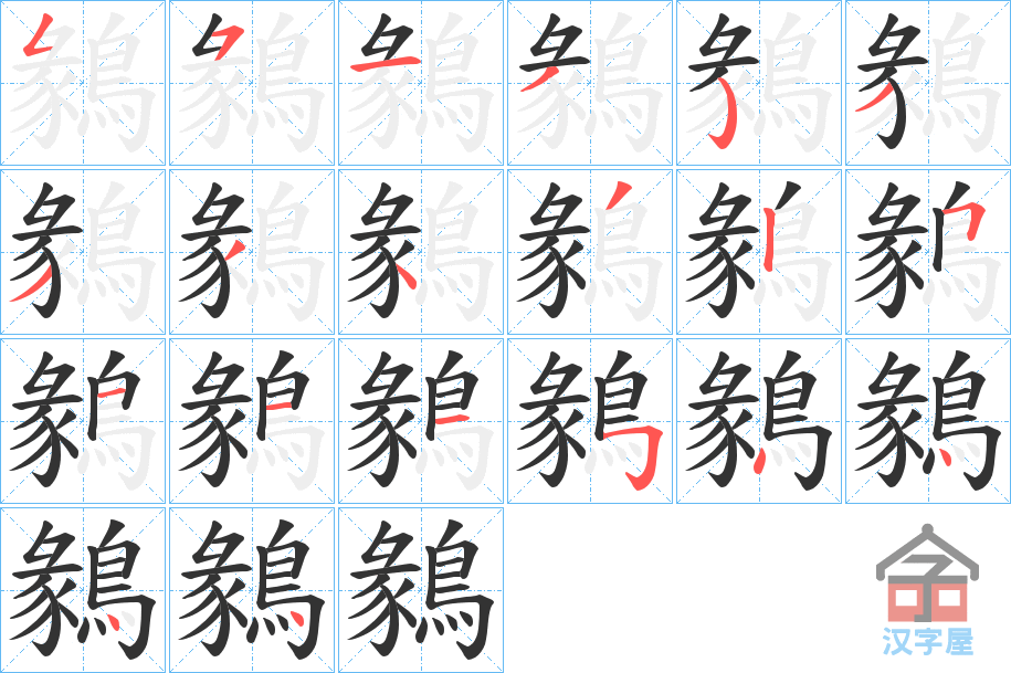 ���E���ı�˳�ֲ���ʾ��һ��һ��д�֣�