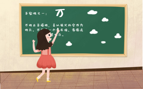 万姓男孩取名_姓万男宝宝两个字名字