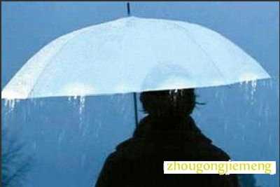 梦见雨伞