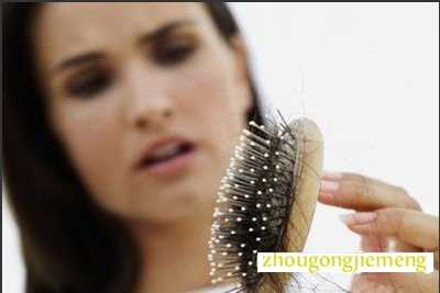 梦见大把掉头发