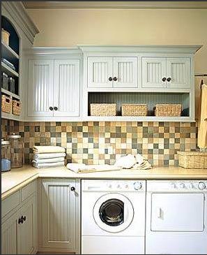 精巧家装设计 打造干净整洁的洗衣房