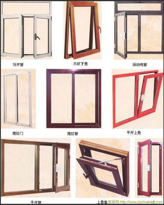 断桥铝门窗的规格
